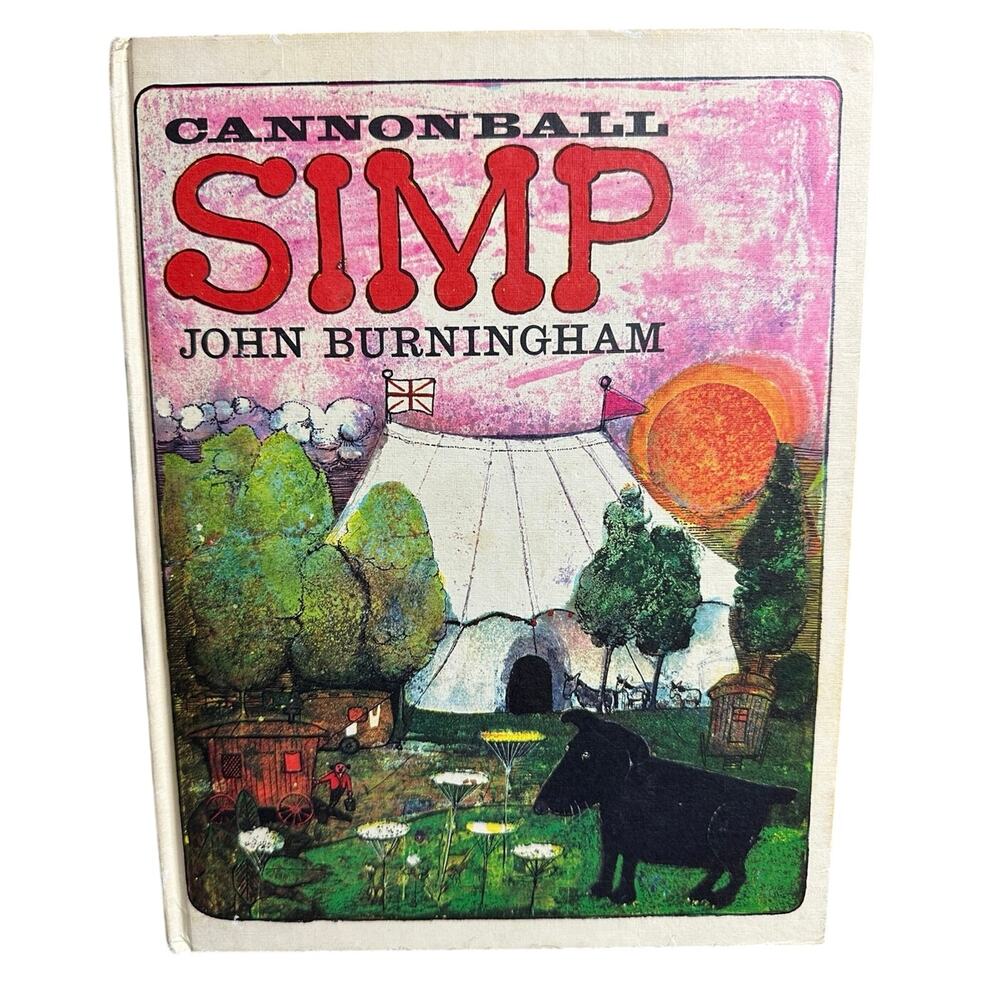 Vintage Cannonball Simp children book hardcover Weekly Reader Book Club Edition
